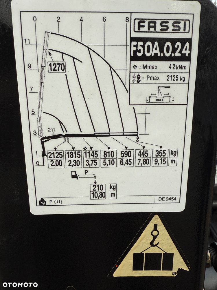 Iveco DAILY 72-180 3.0 HPI 170KM * HDS FASSI F 50* 2125kg Udźwig * Wywrotka 3 Stronna * 11 metrów wysuwu - 34