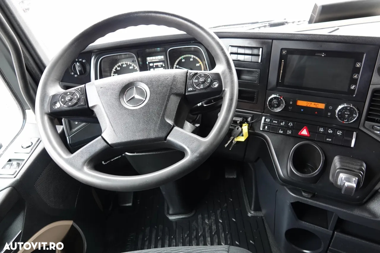 Mercedes-Benz ACTROS 2548 / TANDEM COMBINAT 120 M3 / TRANSIT / AER CONDIȚIONAT PARCARE / SPAȚIU MARE / DUPĂ CONTRACT DE SERVICE GOLD / - 21