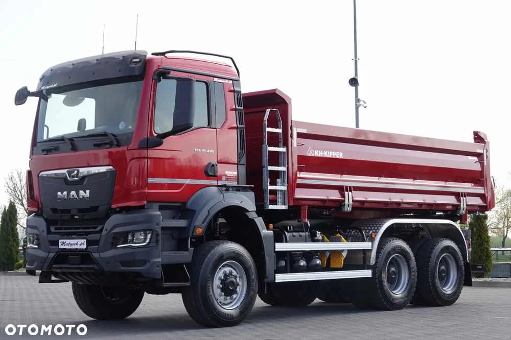 MAN TGS 33.480 / 6X6 / WYWROTKA 3 STRONNA / BORDMATIC / KH KIPPER / AUTOMAT / HARDOX  / BOGATA OPCJA / FABRYCZNIE NOWY / 2026 - 18