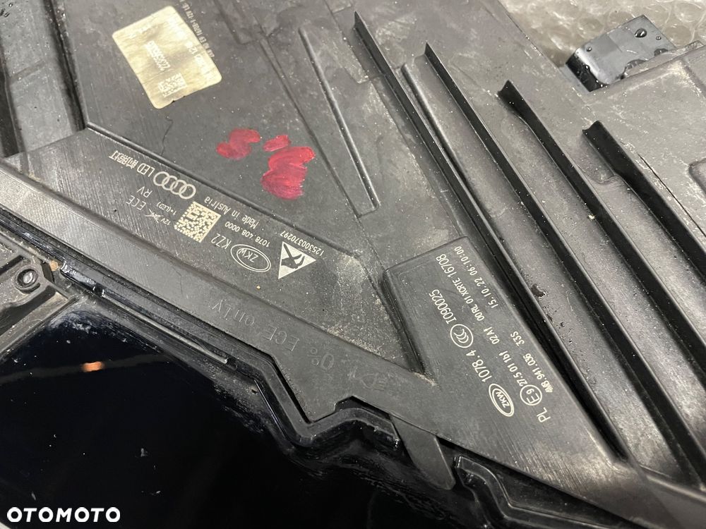 LAMPA PRZÓD PRAWA MATRIX AUDI Q8 4M8 4M8941036 ORYGINAŁ EU - 13