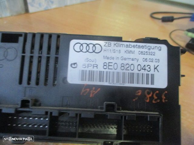 Comando Sofagem 8E0820043k AUDI A4 8E FASE 1 2003 1.9TDI 130CV 4P AZUL ORIGINAL - 3