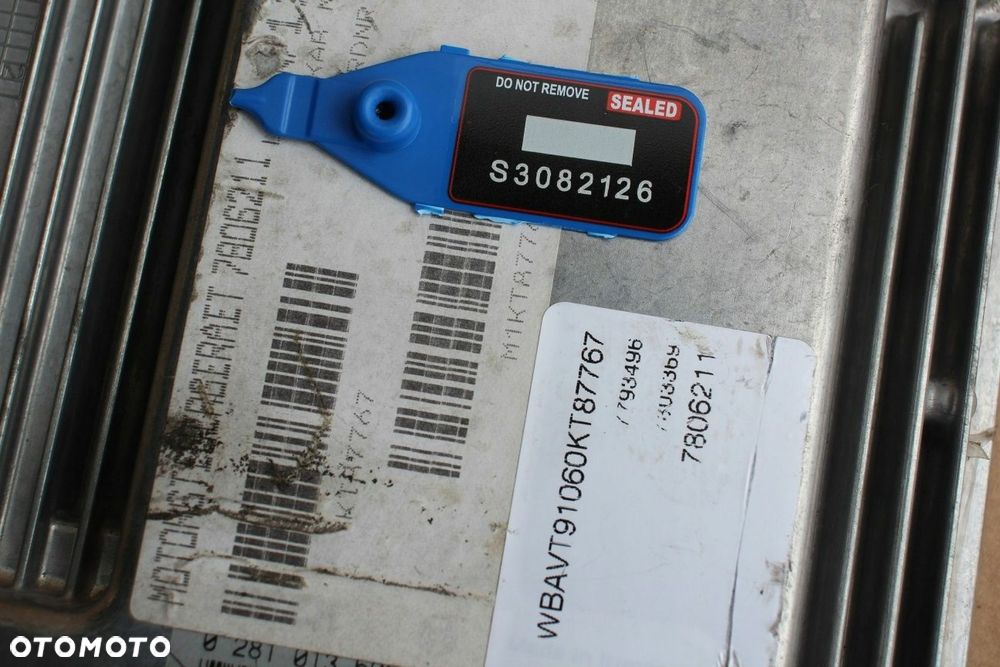 Komputer sterownik silnika BMW 3.0D 231KM M57N2 e9x e6x 7803369 - 3