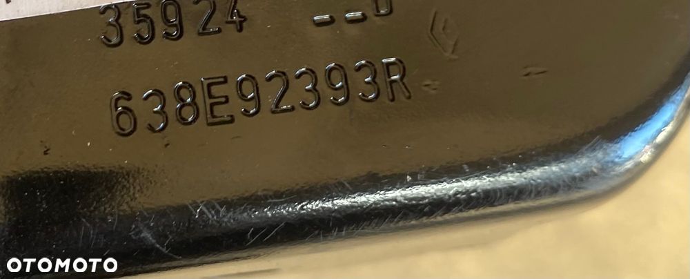 DACIA DUSTER 3 III Nowy WSPORNIK MOCOWANIE OSŁONA BŁOTNIKA NA FARTUCH LEWY PRZÓD PRZEDNI 638E92393R fartuch lewy wspornik fartucha 638E96149R - 5