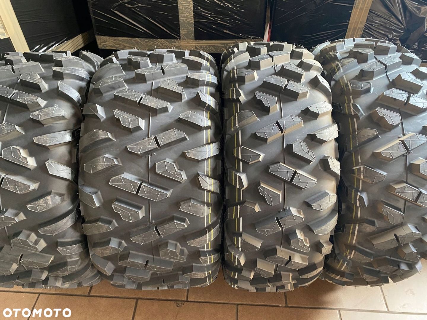 KOMPLET OPONY DO QUADA GRIZZLY 25x10-12 i 25x8-12 Jak maxxis Big horn 25 - 1