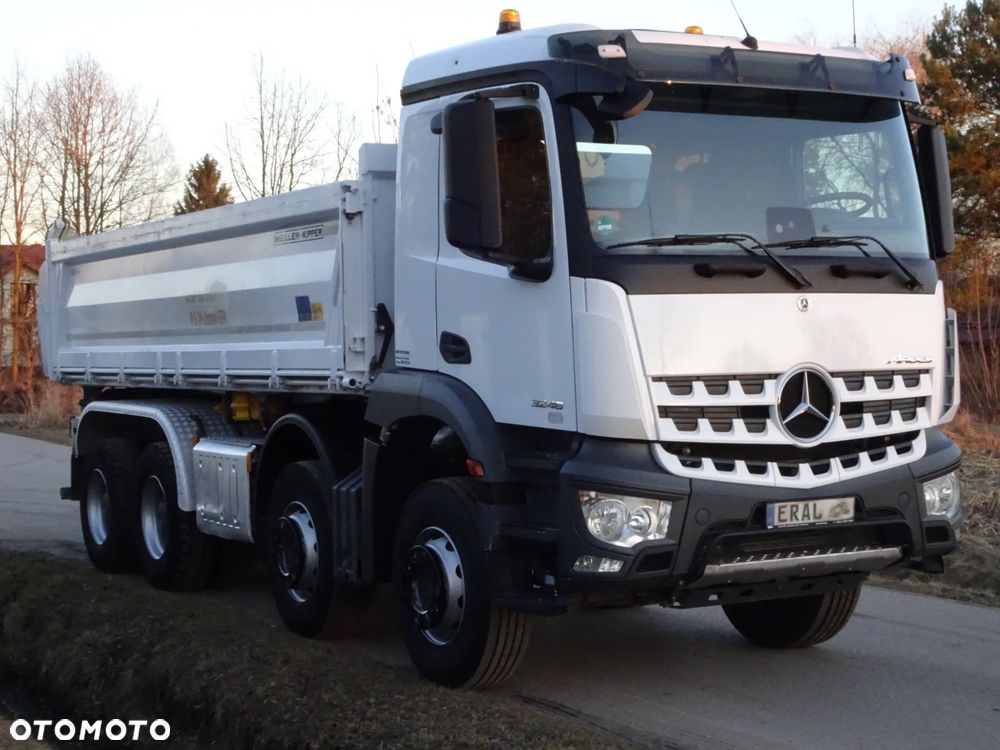 Mercedes-Benz Arocs 3246 Hydroburta Meiller Kipper 8x4 idealny stan - 7