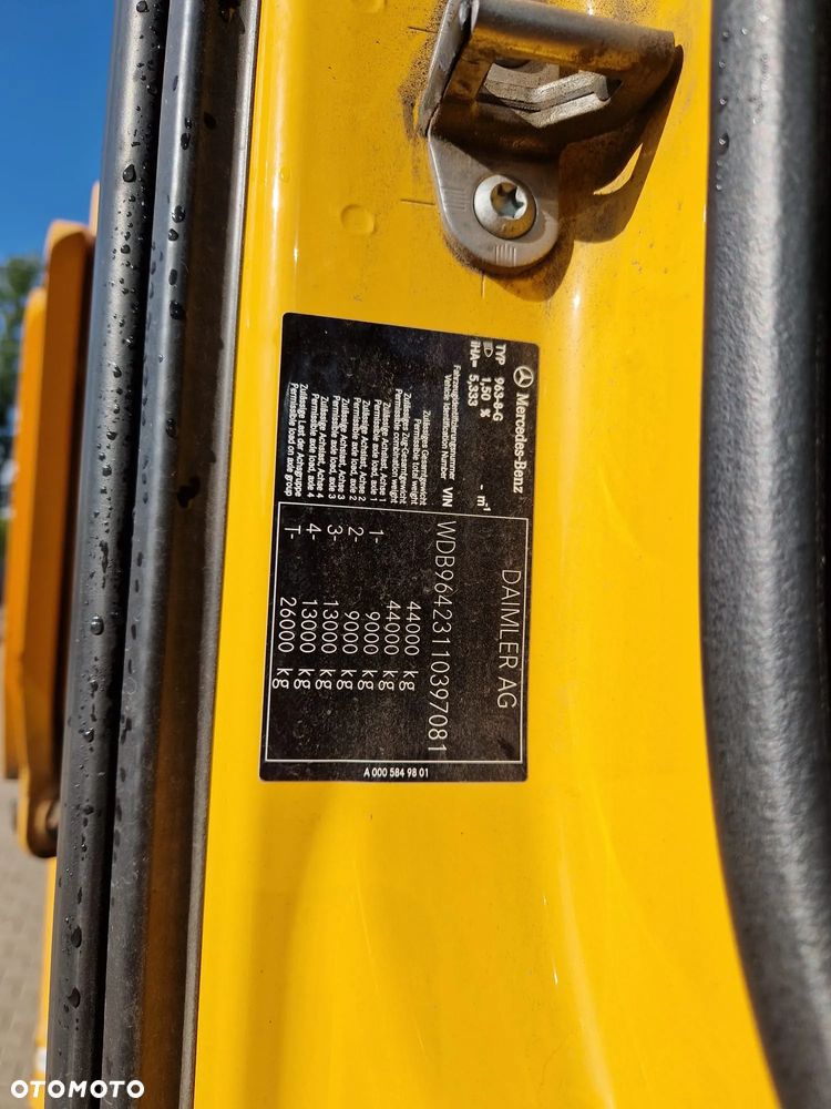 Mercedes-Benz Arocs 4440 8x4 * 2020r. * 1.514 mth * SERMAC 5RZ51 * pompa do betonu * - 18