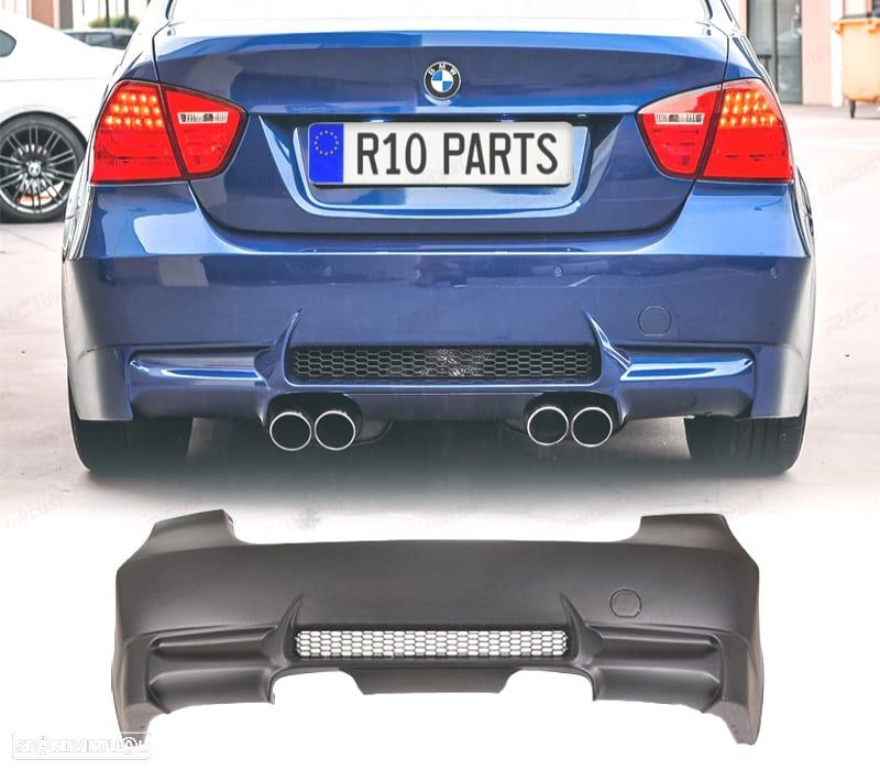PARACHOQUES TRASEIRO BMW E90 05-11 LOOK M3 - 1