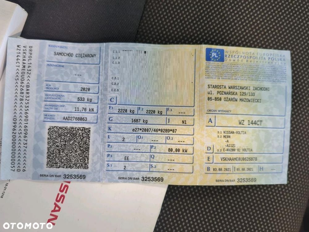 Nissan e-NV200 XL trafic proace ducato expert kanogoo express combo caddy towncar partner boxer berlingo nv200 jumbo L2 H3 - 38