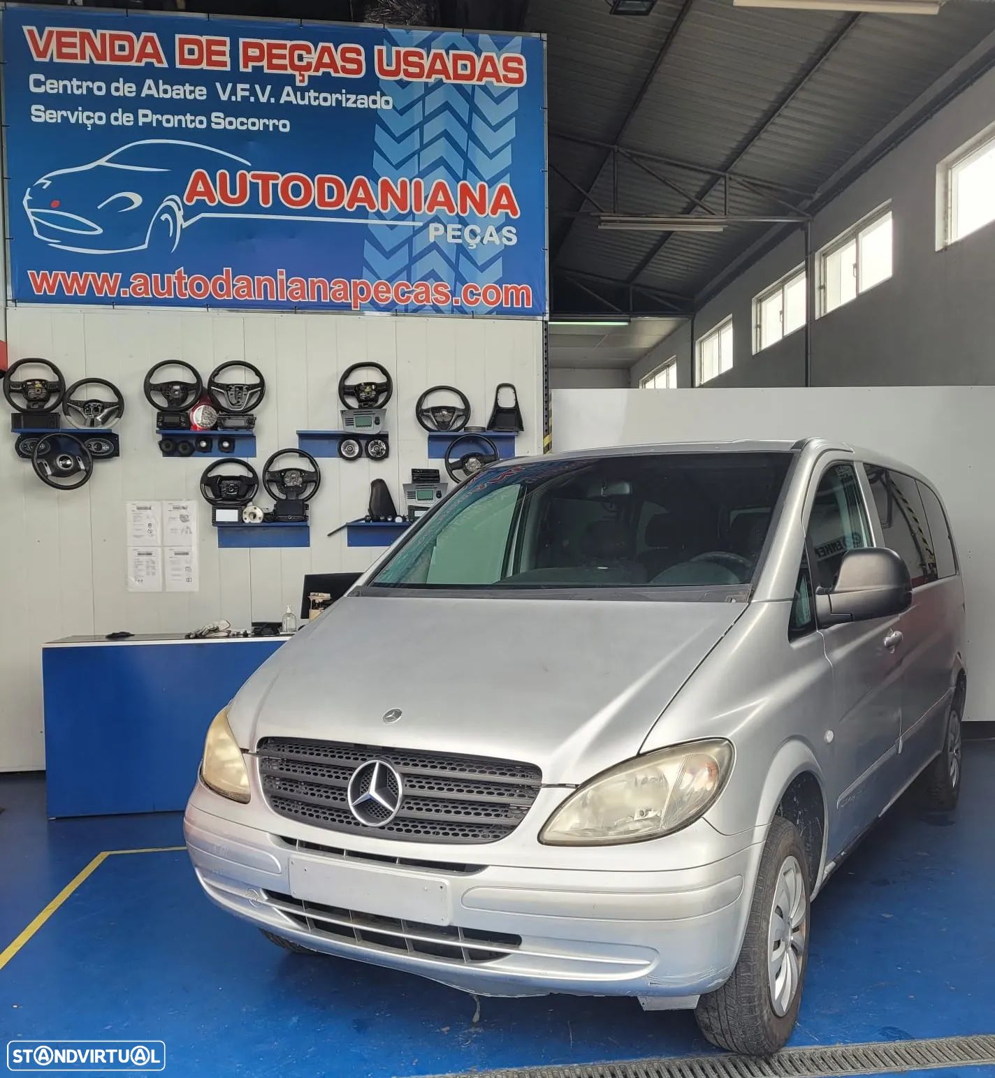 Mercedes Vito 111 CDTI Cx Manual 2003/2012 - Peças - 1