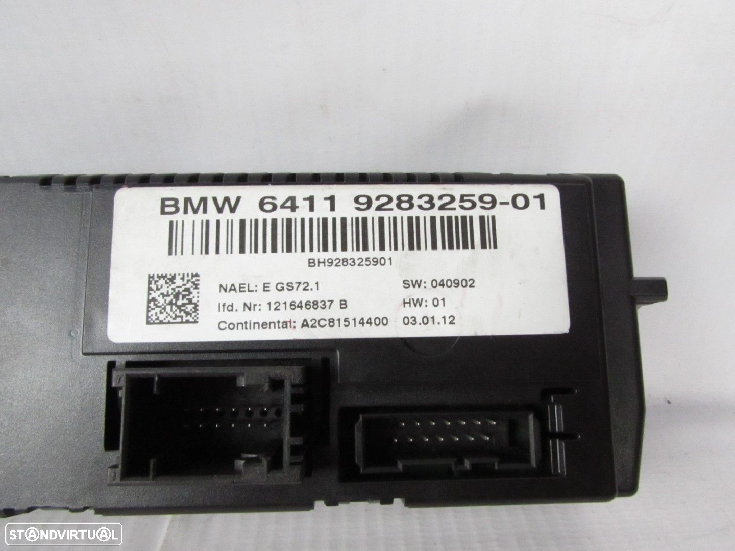 Painel AC / Ar Condicionado Automático Seminovo/ Original BMW 1 (E81)/BMW 3 (E90... - 3
