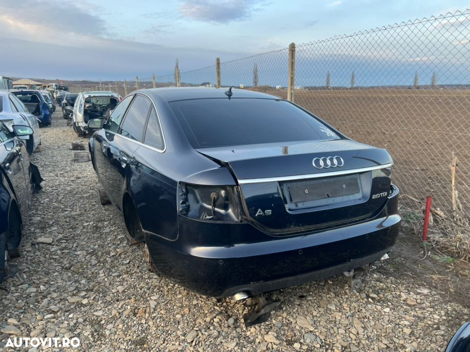 DEZMEMBREZ Piese AUDI A6 C6 Salon Break Limuzina Motor 1.8 TFSI Benzina 2.0 2.7 3.0 Diesel Cod BRE BLB BMK 140 CP 180 CP Diesel Euro 4 5 Cutie de Viteze Automata Manuala Bara Fata completa Capota Far Portiera Usa fata spate stanga dreapta portbagaj bara spate stop tripla volan airbag cu comenzi S Line  An 2005-2009 - 16