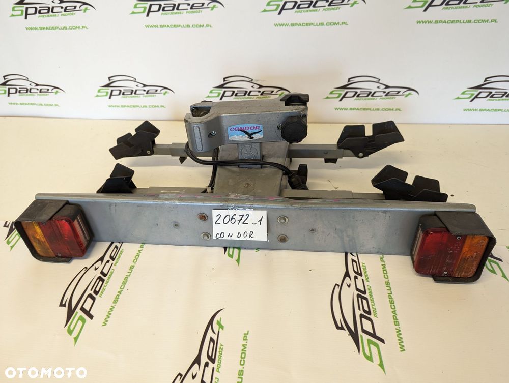 Uchwyt bagażnik rowerowy na hak Condor na 2 rowery - 7