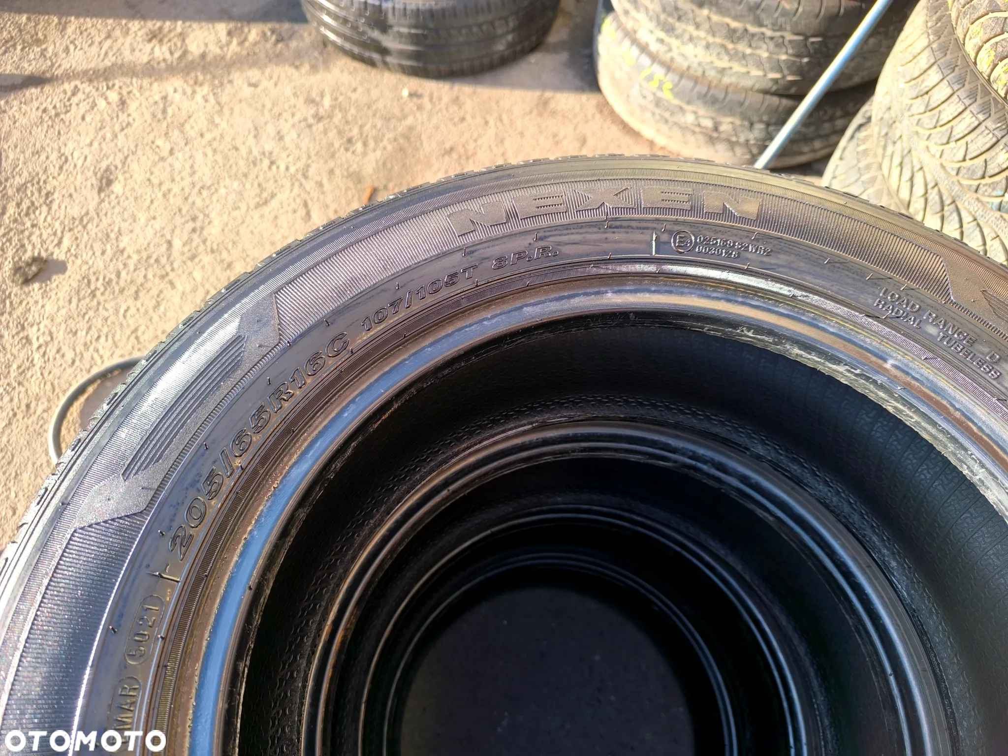 205/65R16C 16 C 107/105T OPONY Letnie Lato HANKOOK RADIAL RA28E NEXEN ROADIAN CT8 6mm Legnica ALU-RAD 21r. 205/65 - 17