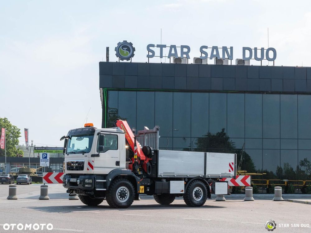 MAN TGM 18.340 4x4 PALFINGER PK 18002 HDS Żuraw Wciągarka - 8