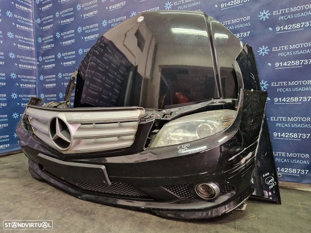 Frente completa usada MERCEDES CLASS C W204 PACK AMG CDI parachoques oticas capot guardalamas reforço - 2