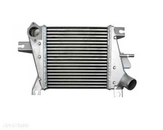 Intercooler Nissan X-Trail (T30), 10.2005-02.2007, motor 2.2 dci 84/100kw, diesel, cu/fara AC, aluminiu brazat, 304x288x62 mm, SRLine, - 1