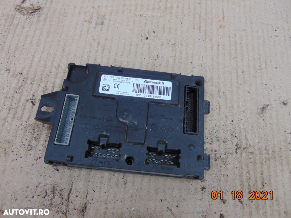 Modul BCM Renault Clio 4 an 2012-2019 calculator bcm Renault Clio 4 dezmembrez - 4
