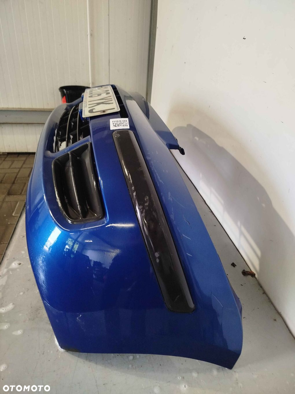 ^ ZDERZAK PRZÓD PRZEDNI DO FIAT PANDA 599/A NIEBIESKI GRANATOWY - 2