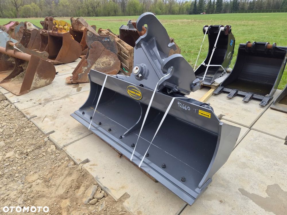 Łyżka skarpowa hydrauliczna Strickland 200cm złącze Verachtert CW 30 200cm skarpówka uchylna - 1