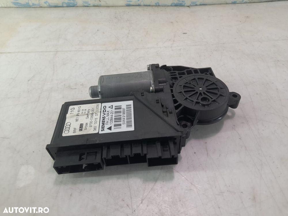 Motoras macara stanga fata 8e1959801g Audi A4 B7 [2004 - 2008] 2.0 td - 1