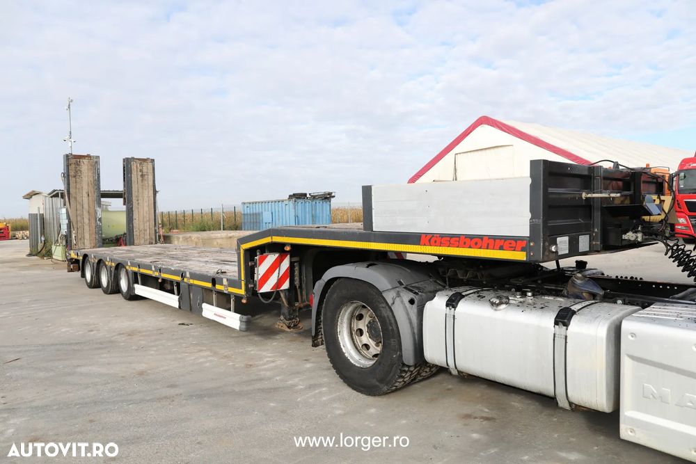 MAN TGX 18.500 4x2 LLS-U + Trailer Kässbohrer LB3E Lowbed - 4