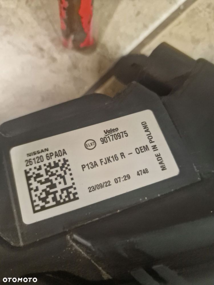 nissan juke ii 2022 rok lampa led 261256pa0a 261206pa0a - 3