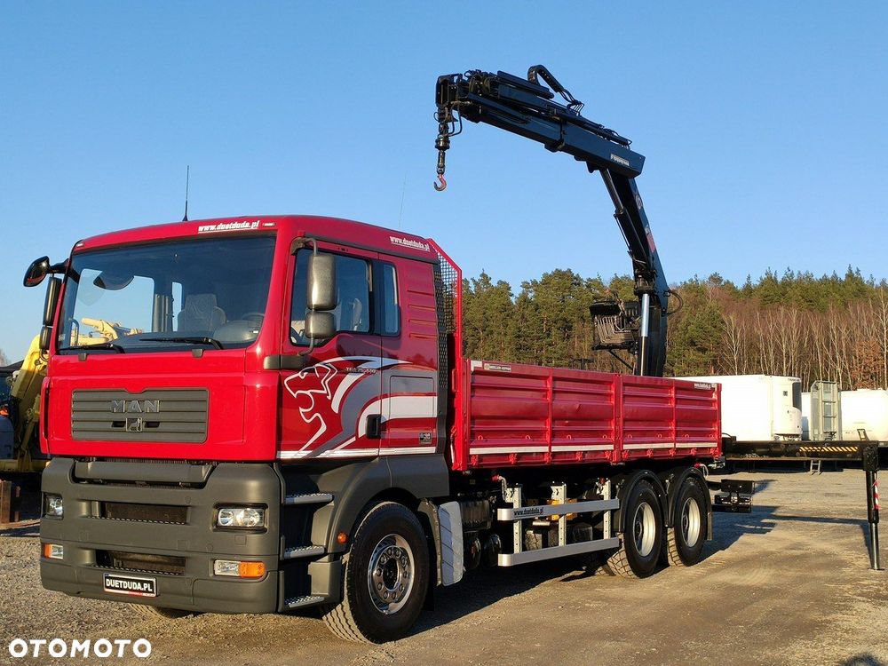 MAN Man 26.440 6x4 HDS HIAB 166 B-3 DUO Wywrotka Meiller 2-stronna - 2