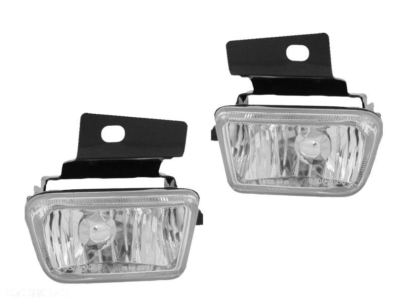 HALOGEN LAMPA PMG MOCOWANIE W ZDERZAK KPL TUNING CLEAR VW GOLF II 2 JETTA - 1