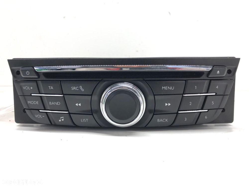 RADIO  CITROEN C-ELYSEE (DD_) 2012 - 2022 1.6 HDI 92 68 kW [92 KM] olej napędowy 2012 - 2022 - 1