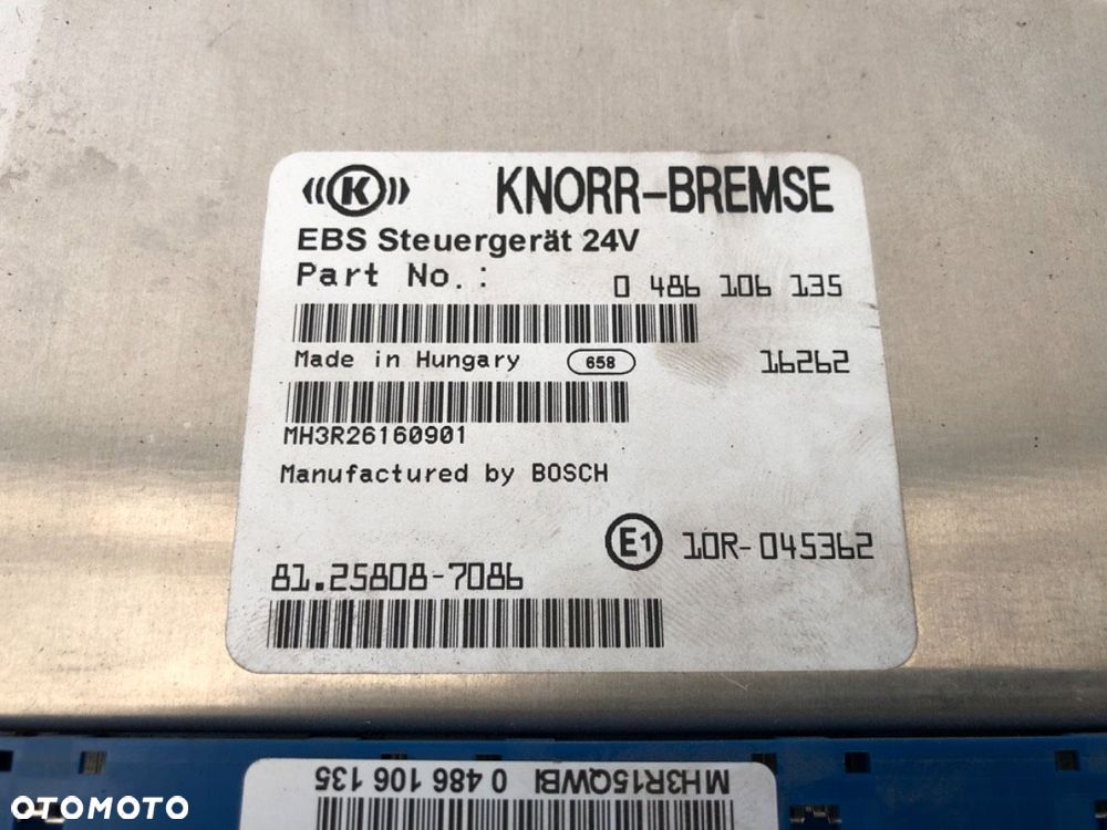 MODUŁ EBS - 1875.00 PLN - MAN TGX I 2006 - 2022 18.440 0486106135 - 2