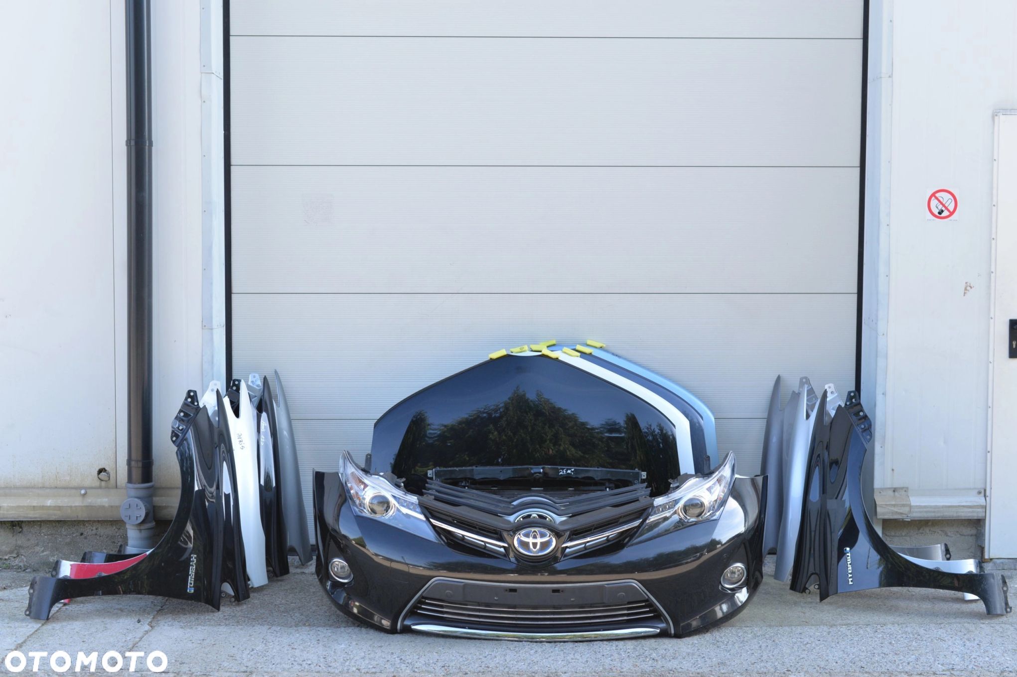 MASKA ZDERZAK GRILL BŁOTNIK LAMPA XENON PAS BELKA TOYOTA AURIS 2 II 12-15 - 1