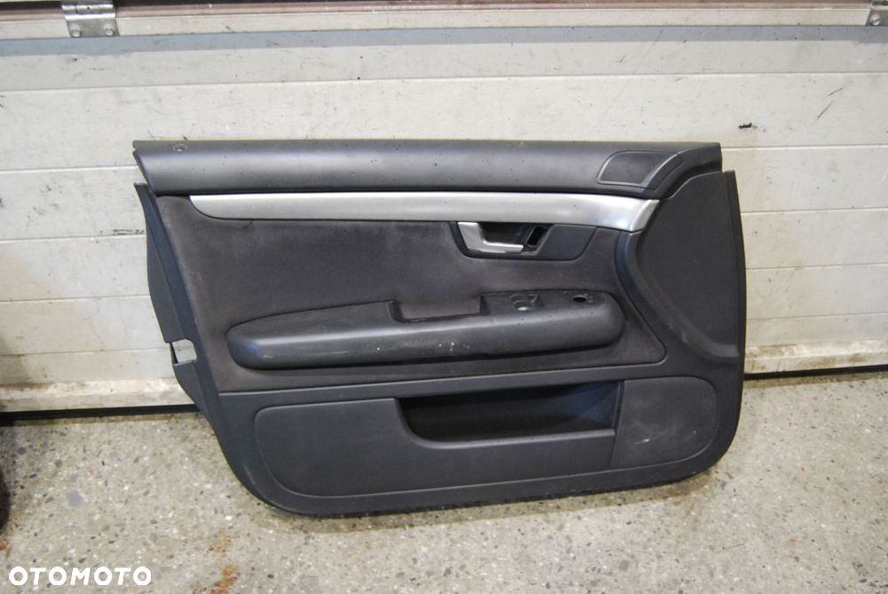 BOCZEK DRZWI LEWY PRZÓD 8E1867105 AUDI A4 B6 B7 SIWY/ CZARNY/ GRANATOWY - 2
