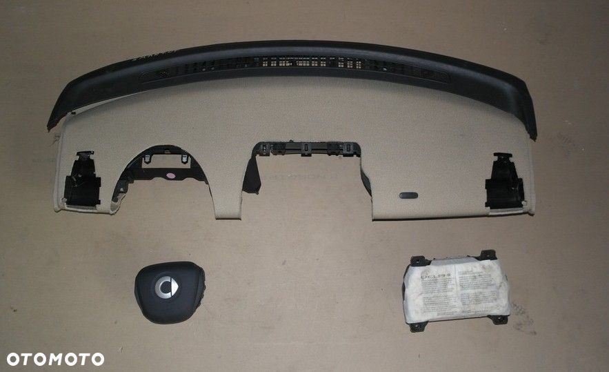 smart fourtwo w451 airbag deska konsola kokpit pulpit pÓŁka