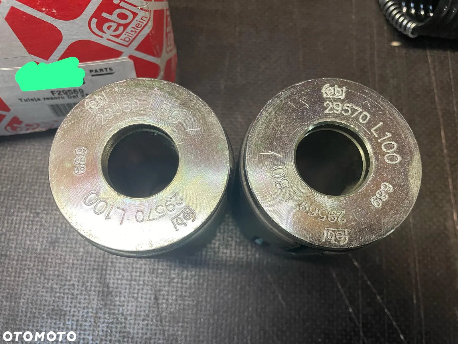 Nowe Tuleja, łożysko resora Febi Bilstein F29569 DAF - 2
