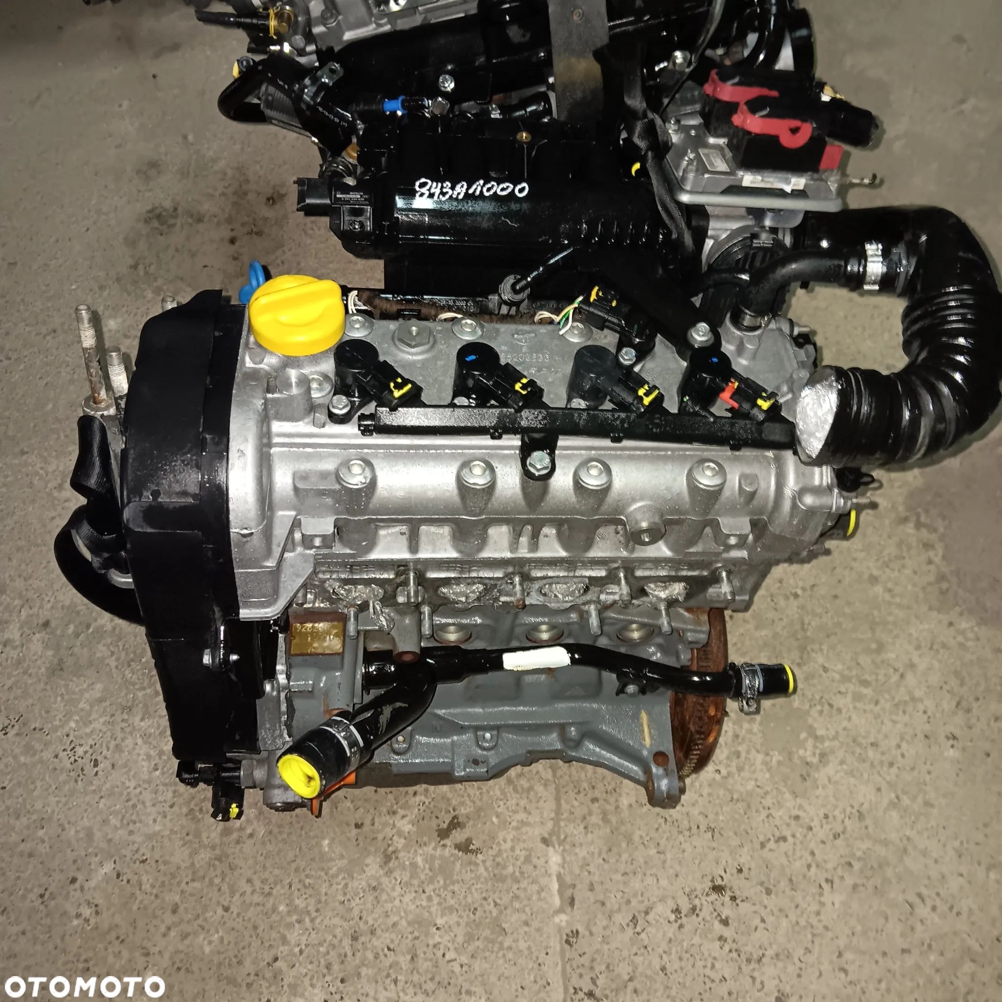 SILNIK FIAT DOBLO II BRAVO II 1.4 843A1000 kompletny jak na foto - 1