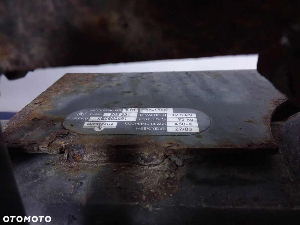 AUDI A8 D3 HAK HOLOWNICZY WESTFALIA 4E0800491 - 6