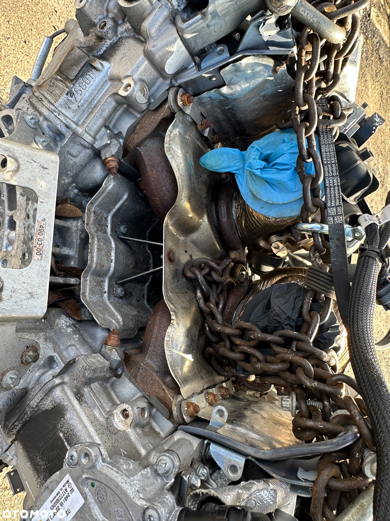 mercedes silnik 63 AMG m177 s63 e63 s222 gt x290 e213 g63 c63 engine - 16