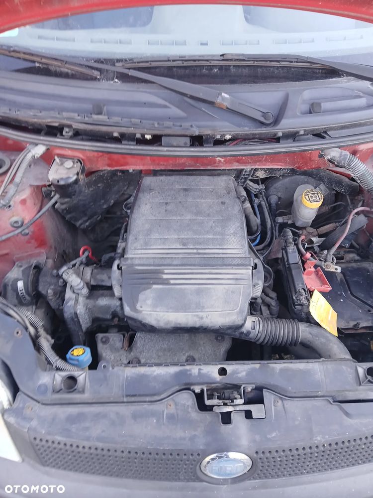fiat panda II silnik 1.1 8v skrzynia sanki belka przód tył wahacz zacisk zwrotnica maglownica - 2