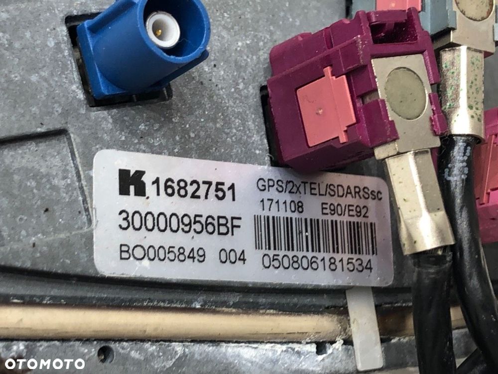 ANTENA  BMW 3 coupe (E92) 2005 - 2013 328 i xDrive 172 kW [234 KM] benzyna 2008 - 2013 6972310 - 8