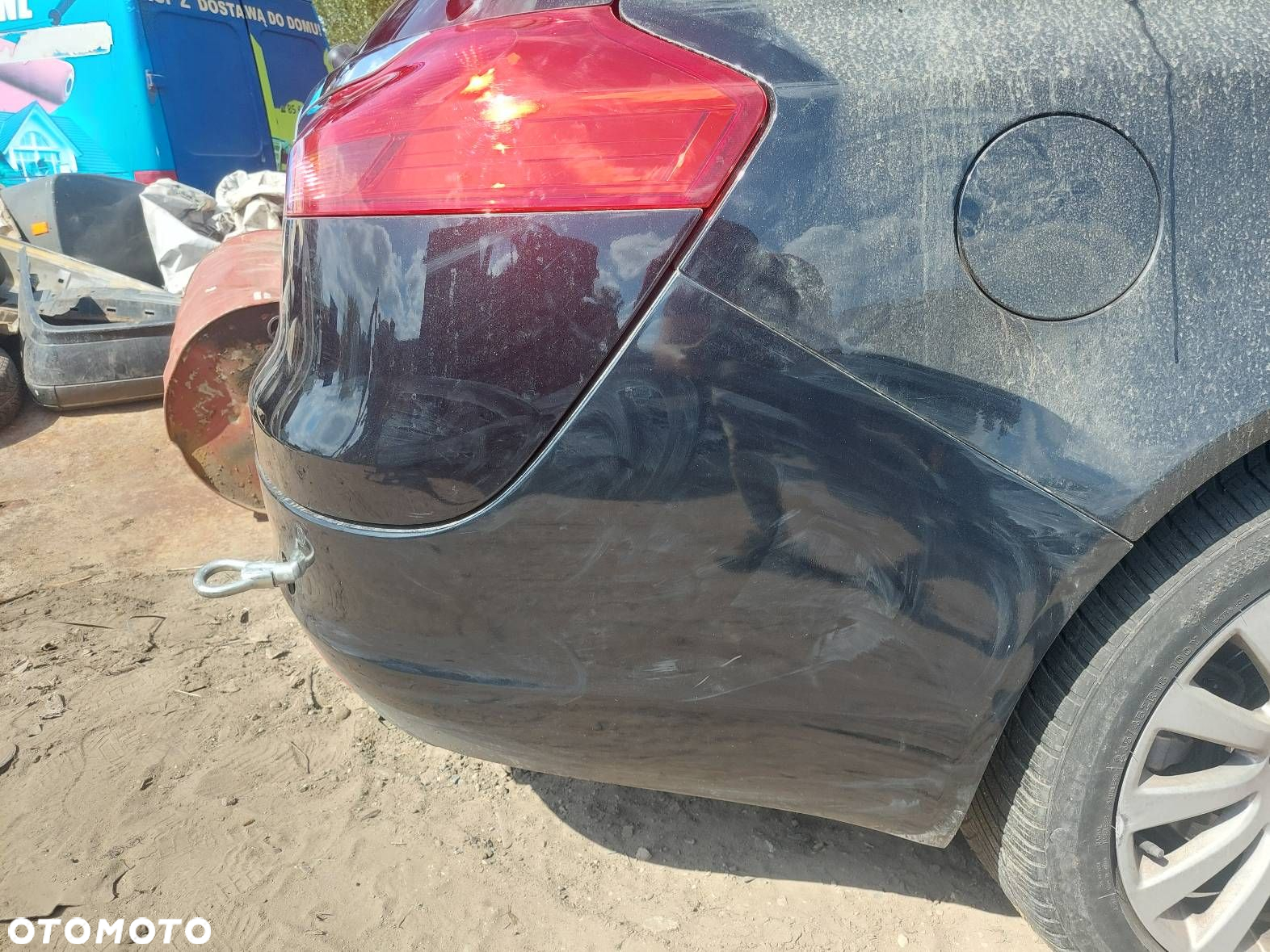 KOMPLETNY TYŁ OPEL INSIGNIA A Z22C KLAPA ZDERZAK LAMPY - 6