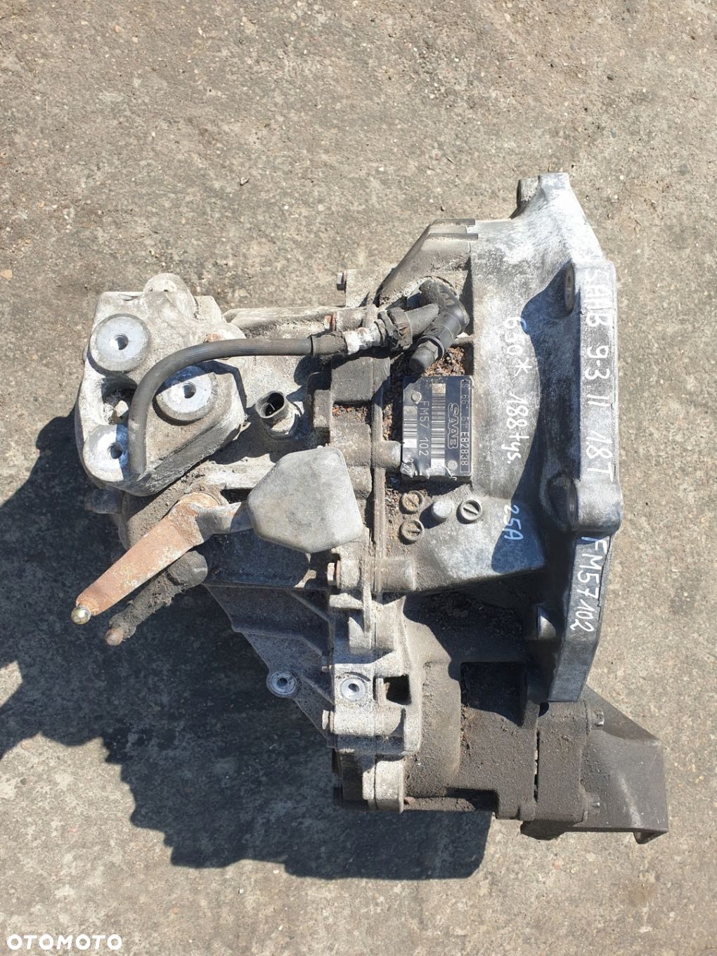 SKRZYNIA BIEGÓW MANUALNA SAAB 9-3 II 1.8 TURBO FM57102 - 3