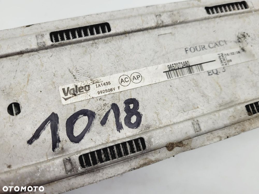 CHŁODNICA INTERCOOLERA 1.6 HDI CITROEN C5 III X7 9657073480, #1018 - 4