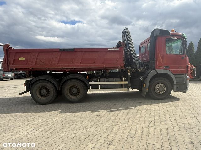Mercedes-Benz ACTROS 2636 6x4 HDS HIAB 122-2CL wyjscie na rotor, wywrotka - 11