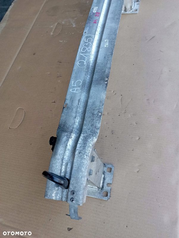 AUDI A5 8T A4 B8 2.0 TFSI WZMOCNIENIE BELKA ZDERZAKA PRZÓD 8K0807113D - 2