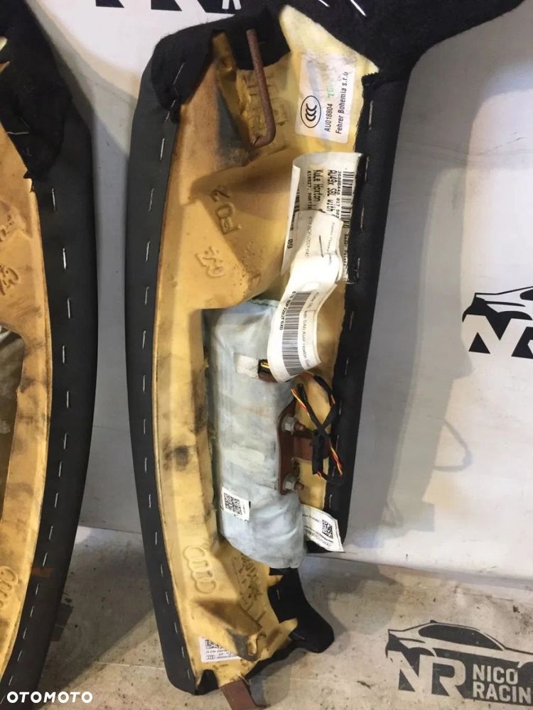 BOCZKI TYLNEJ KANAPY LEWY PRAWY AIRBAG AUDI A6 C8 KOMPLET - 8