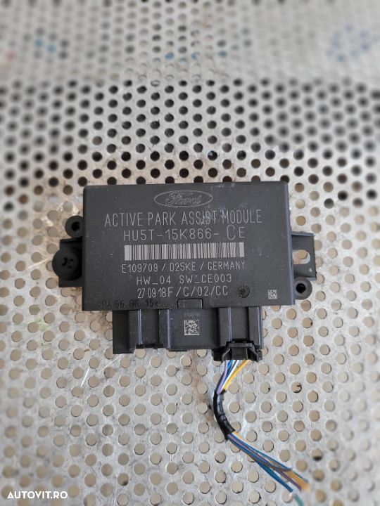 Modul Senzori Parcare Ford Ecosport Fiesta Dupa 2015 Cod HU5T-15K866-CE - 1