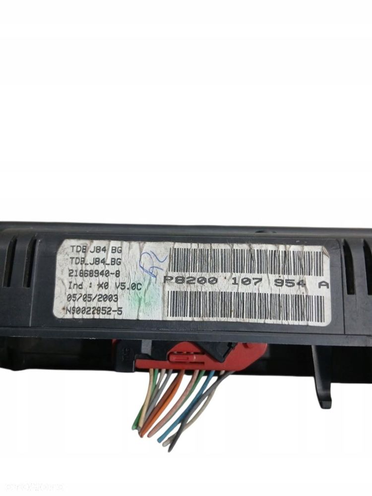 licznik wyświetlacz renault scenic ii 1.9 dci 8200107954 - 3