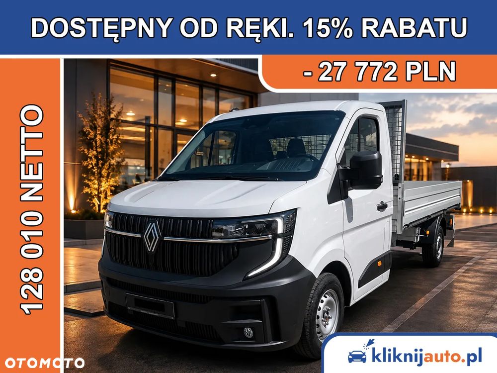 Renault Renault Master Skrzynia Otwarta FWD EXTRA L3 3,5T 2.0 dCi 150 Euro 6x - 2