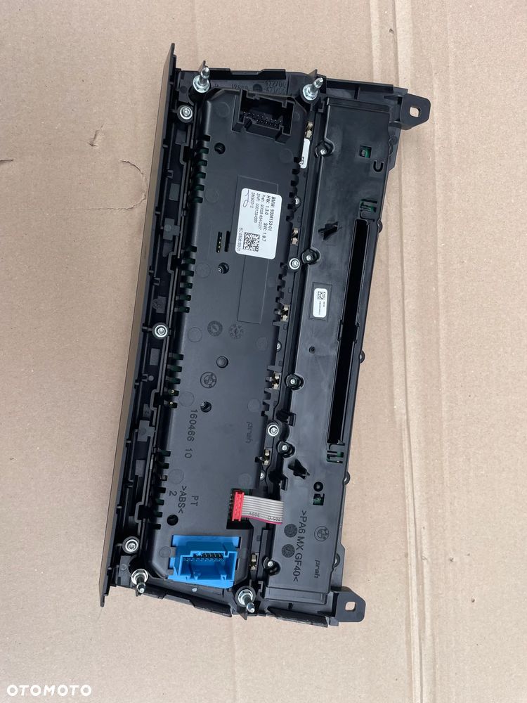 bmw f10 f11 radio cd czytnik panel klimatyzacji monitor cic 929035801 - 4