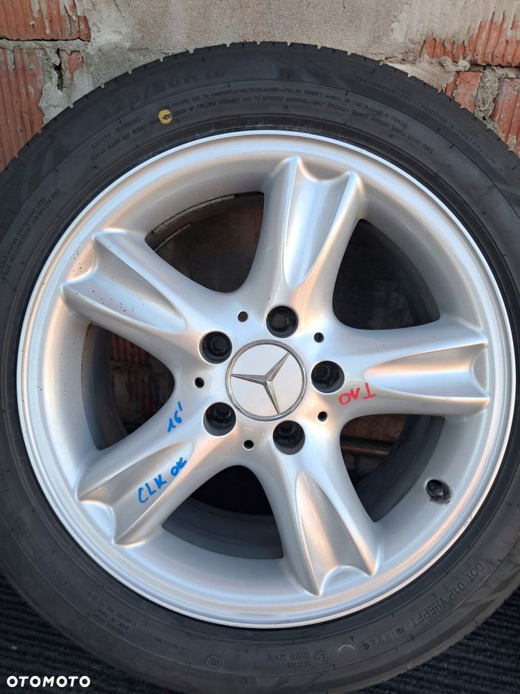 mercedes clk w209 felgi aluminiowe 16 koła lato 2024 rok et37 et32 - 14
